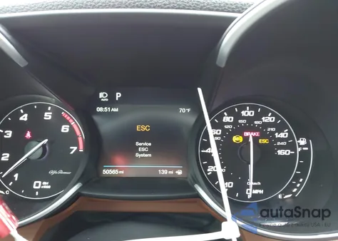 2018 Alfa Romeo Giulia Rwd from USA, damaged, VIN ZARFAEBN9J7580294